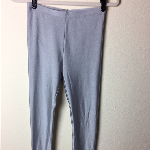 Forever 21 Silver Leggings - Picture 6 of 6